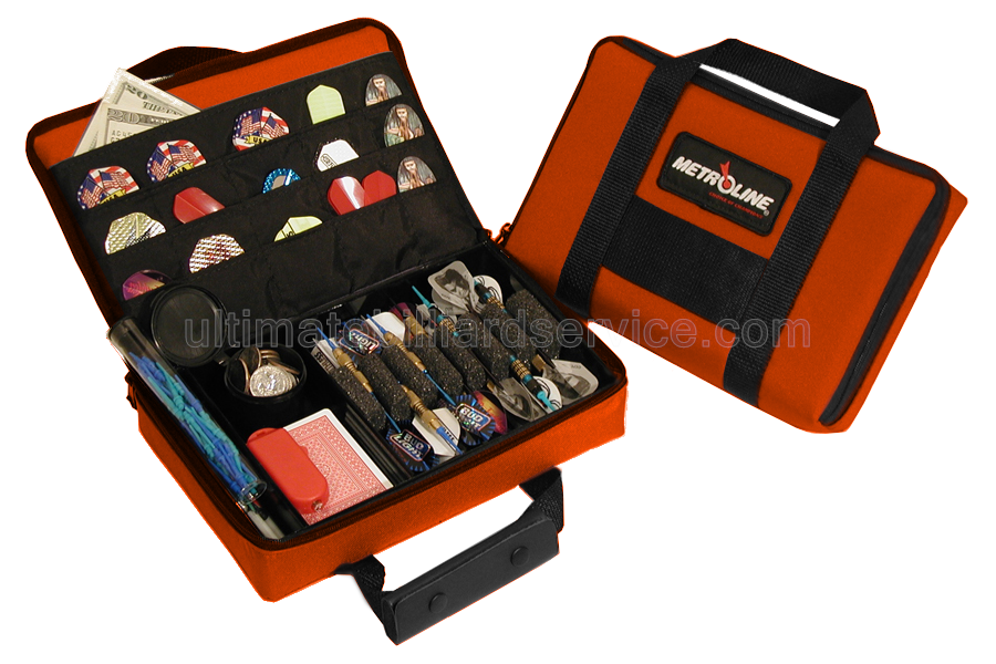 Metroline Large Original Dart Case - Neon Orange